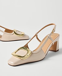 Patent Leather Buckle Pump carousel Product Image 2
