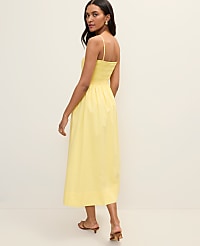 Petite Weekend Smocked Midi Dress carousel Product Image 2