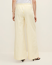 Petite Weekend Striped Easy Palazzo Pant carousel Product Image 3