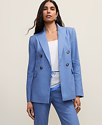 The Tailored Blazer in Linen Blend carousel Product Image 1
