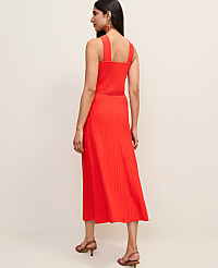 Ribbed Halter Sweater Dress carousel Product Image 2