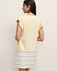 Flutter Sleeve Top carousel Product Image 2