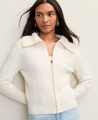 Weekend Cable Sweater Jacket carousel Product Image 1