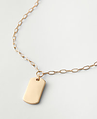 Rectangle Pendant Necklace carousel Product Image 2
