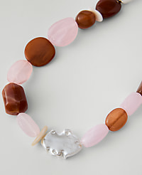 Mixed Stone Statement Necklace carousel Product Image 2