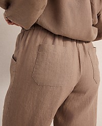 Haven Well Within Linen Straight Leg Pants carousel Product Image 2