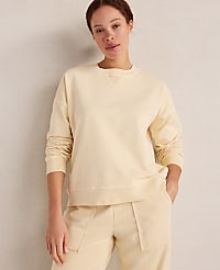 Haven Well Within Garment-Dyed Organic Cotton Terry Crewneck carousel Product Image 1