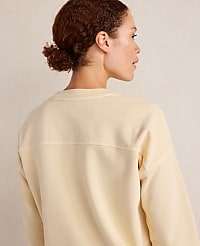Haven Well Within Garment-Dyed Organic Cotton Terry Crewneck carousel Product Image 2