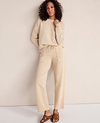Haven Well Within Garment-Dyed Organic Cotton Terry Crewneck carousel Product Image 3