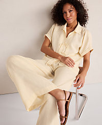 Haven Well Within Linen Wide Leg Pants carousel Product Image 3