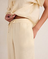 Haven Well Within Linen Wide Leg Pants carousel Product Image 2