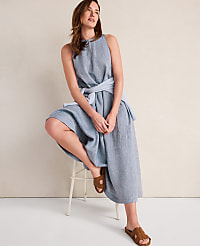 Haven Well Within Linen Boat Neck Maxi Dress carousel Product Image 5