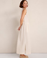 Haven Well Within Linen Pintuck Midi Dress carousel Product Image 4