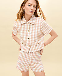 Houndstooth Tweed Jacket carousel Product Image 5