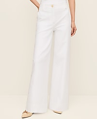 The Petite Modern Wide-Leg Pant in Bi-Stretch carousel Product Image 2