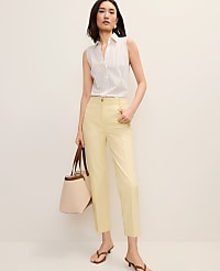 The Petite Cotton Crop Pant carousel Product Image 1
