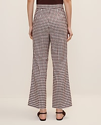 The Petite Gingham Side Zip Flare Pant &mdash; Curvy Fit carousel Product Image 2