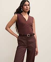 Crossover V-Neck Shell carousel Product Image 1