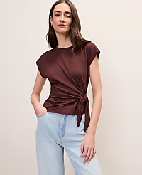 Tie Waist Tee carousel Product Image 1