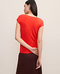 Petite Boatneck Top carousel Product Image 2