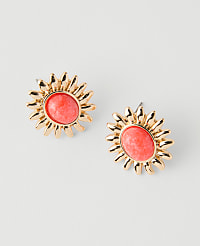 Sun Stone Stud Earrings carousel Product Image 1