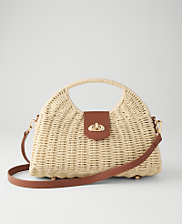 Weekend Rattan Crossbody Bag carousel Product Image 1