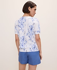 Floral Sweater Tee carousel Product Image 2