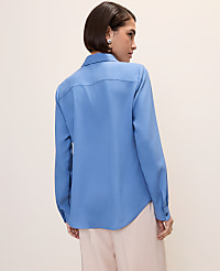 Satin Essential Shirt carousel Product Image 2