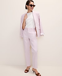 The Ankle Pant in Seersucker carousel Product Image 1