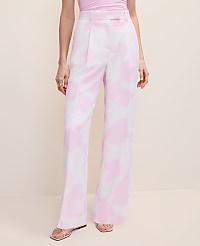 The Petite Pleated Floral Pant carousel Product Image 2