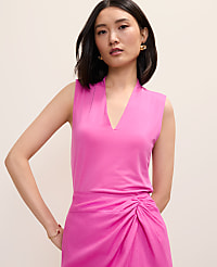 Sleeveless V-Neck Top carousel Product Image 1