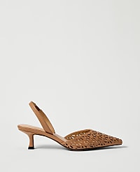 Leather Nip Toe Pump carousel Product Image 2