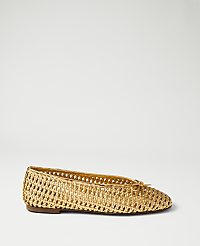 Woven Bow Ballet Flat carousel Product Image 2