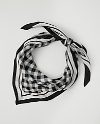 Gingham Silk Scarf carousel Product Image 1