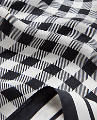 Gingham Silk Scarf carousel Product Image 2