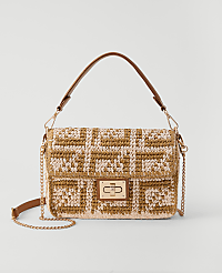 Weekend Geo Raffia Crossbody carousel Product Image 1