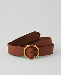 Leather Round Buckle Belt carousel Product Image 1