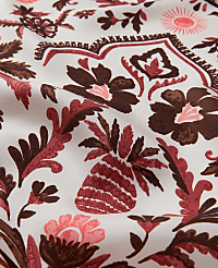 Palm Print Silk Scarf carousel Product Image 2