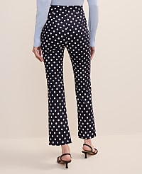 The Slim Kick Capri in Polka Dot carousel Product Image 3