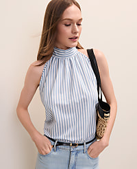 Striped Halter Top carousel Product Image 1