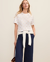 Petite Weekend Sun Print Relaxed Tee carousel Product Image 1