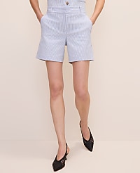 The Mid Short in Seersucker carousel Product Image 2