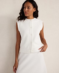 Haven Well Within Cotton Blend Textured Short Sleeve Jacket carousel Product Image 1