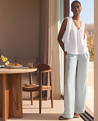 Haven Well Within Linen U-Neck Tank carousel Product Image 3