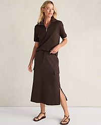 Haven Well Within Organic Cotton Interlock Cargo Skirt carousel Product Image 2