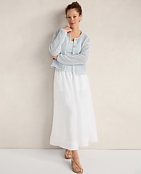 Haven Well Within Cotton Blend Open Stitch Cardigan carousel Product Image 3