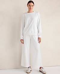 Haven Well Within Organic Cotton Interlock Everyday Sweatshirt carousel Product Image 3