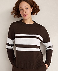 Haven Well Within Cotton Linen Stripe Roll Neck Sweater carousel Product Image 1