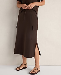 Haven Well Within Organic Cotton Interlock Cargo Skirt carousel Product Image 1