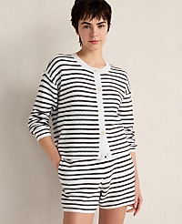 Haven Well Within Cotton Stripe Cardigan carousel Product Image 1